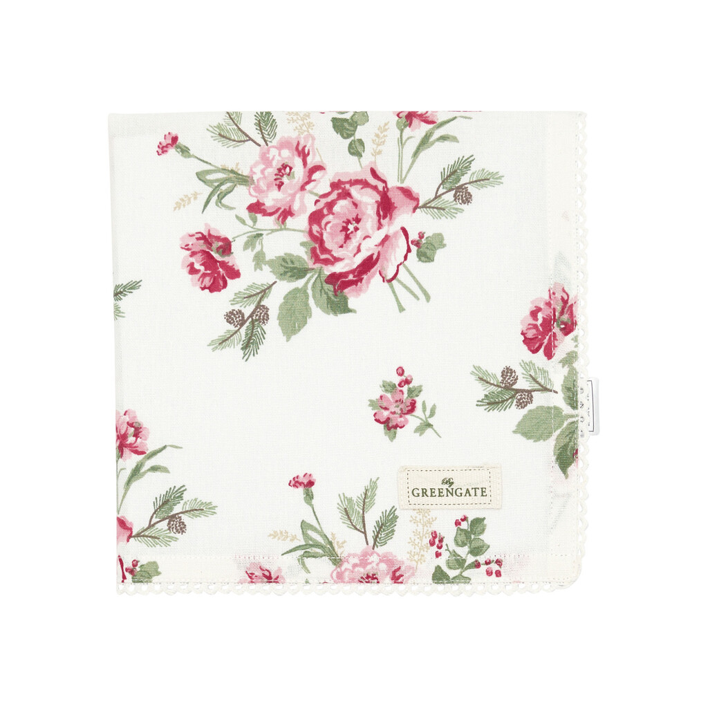 GreenGate Stoffserviette Leonora mit Spitze online kaufen bei SKANDEKO