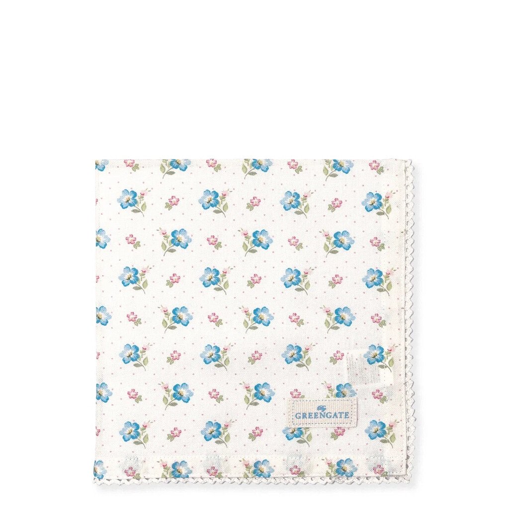 GreenGate Stoffserviette Rosalia White mit Spitze online kaufen bei SKANDEKO