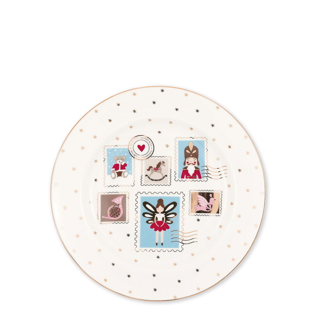 GreenGate Teller Xmas Letter white online kaufen bei SKANDEKO