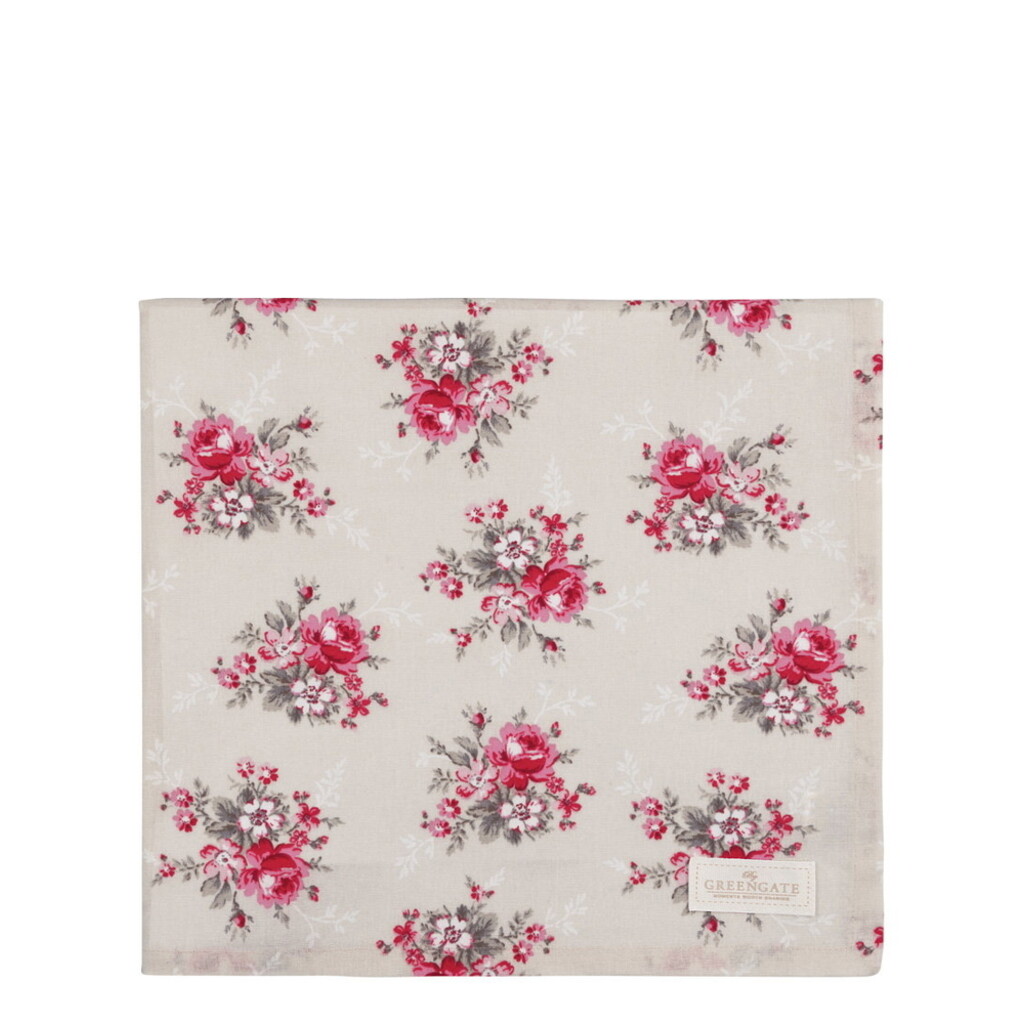 GreenGate Tischdecke Marie Beige 150x150cm online kaufen bei SKANDEKO