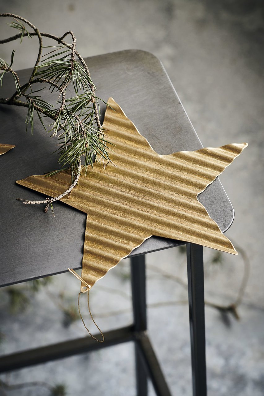 House Doctor Ornament aus Metall Stern online kaufen bei SKANDEKO (Ansicht 2)