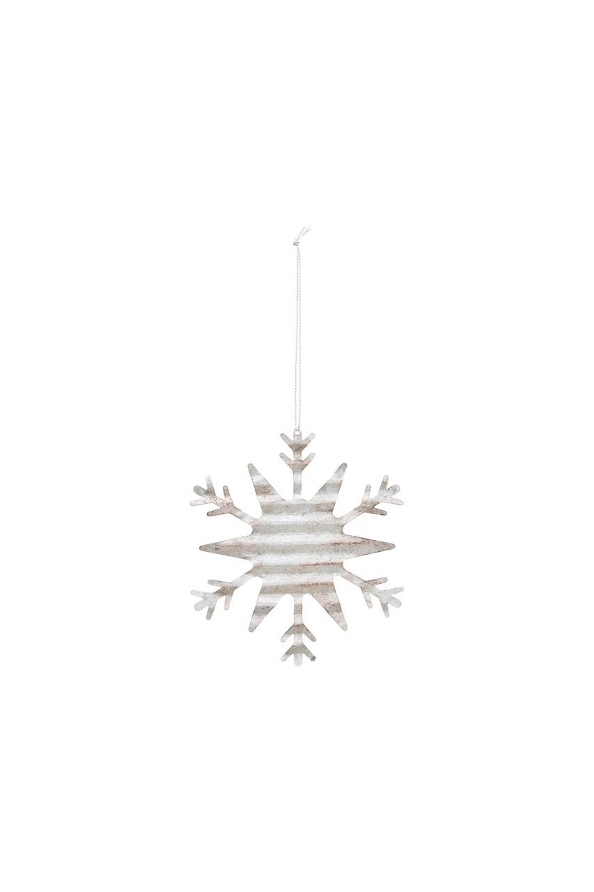 Ornament aus Metall Ice Crystal