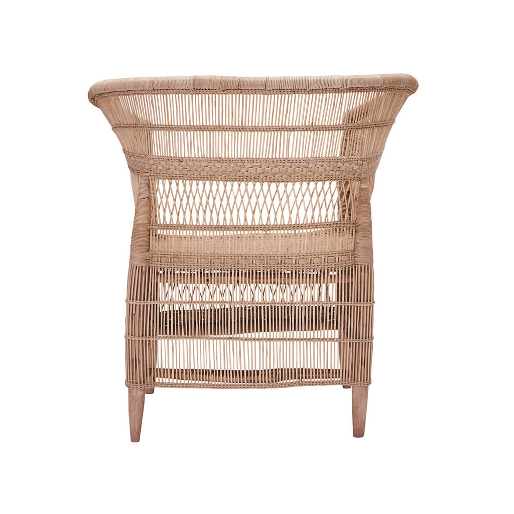 Rattansessel mit Armlehne Rika natur