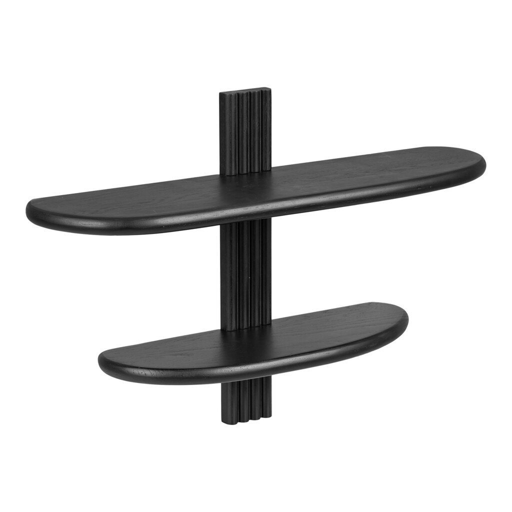 Aliano Wandregal Eiche Schwarz