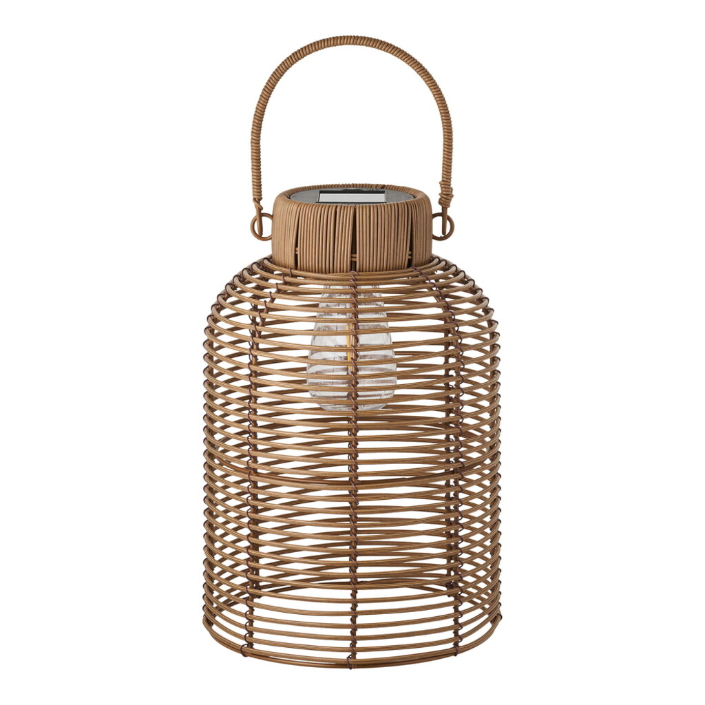 House Nordic Brentford Garten Lampe mit Solar, Polyrattan online kaufen bei SKANDEKO