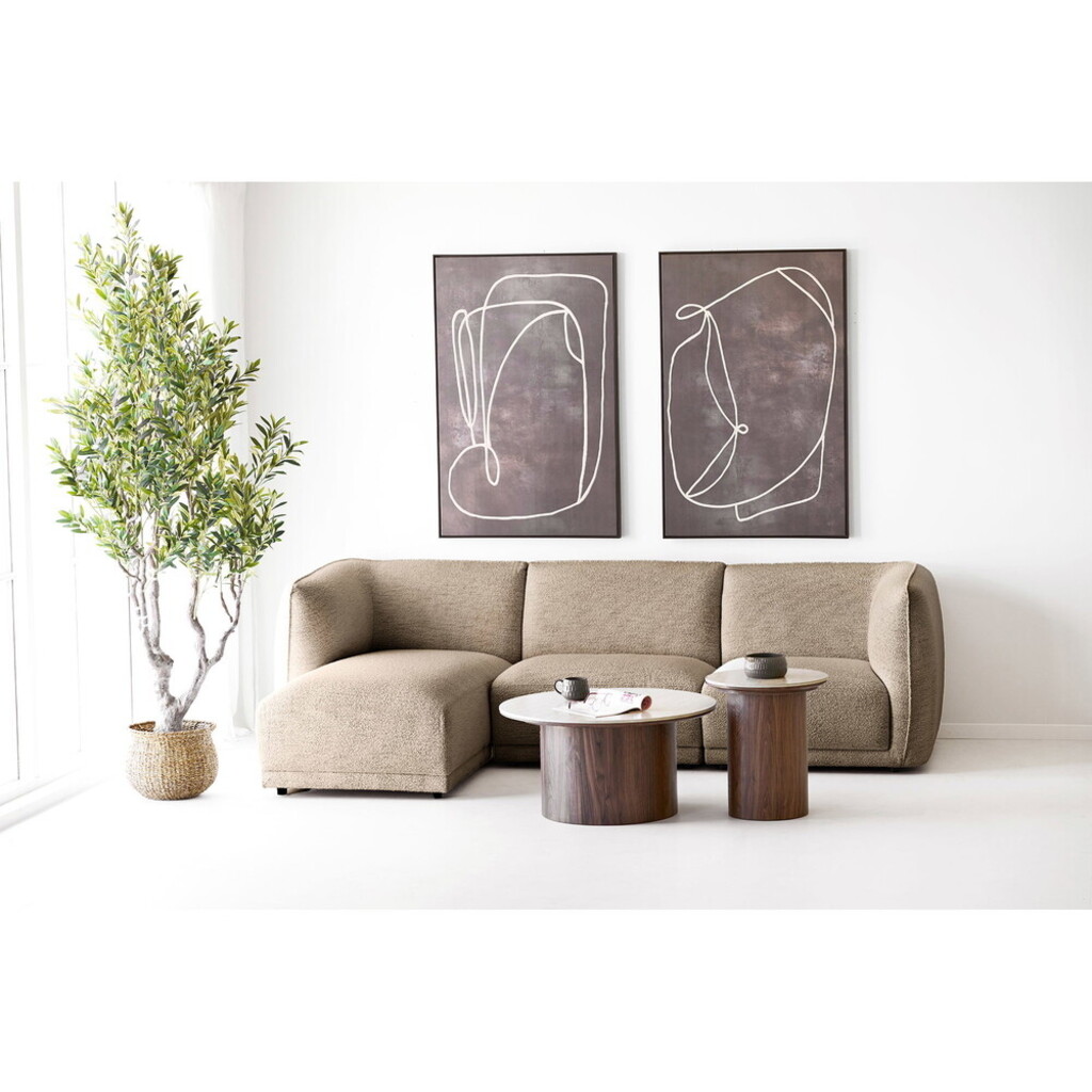 House Nordic Canvas Wandbild Apia Dunkelbraun 80x120 cm online kaufen bei SKANDEKO (Ansicht 2)