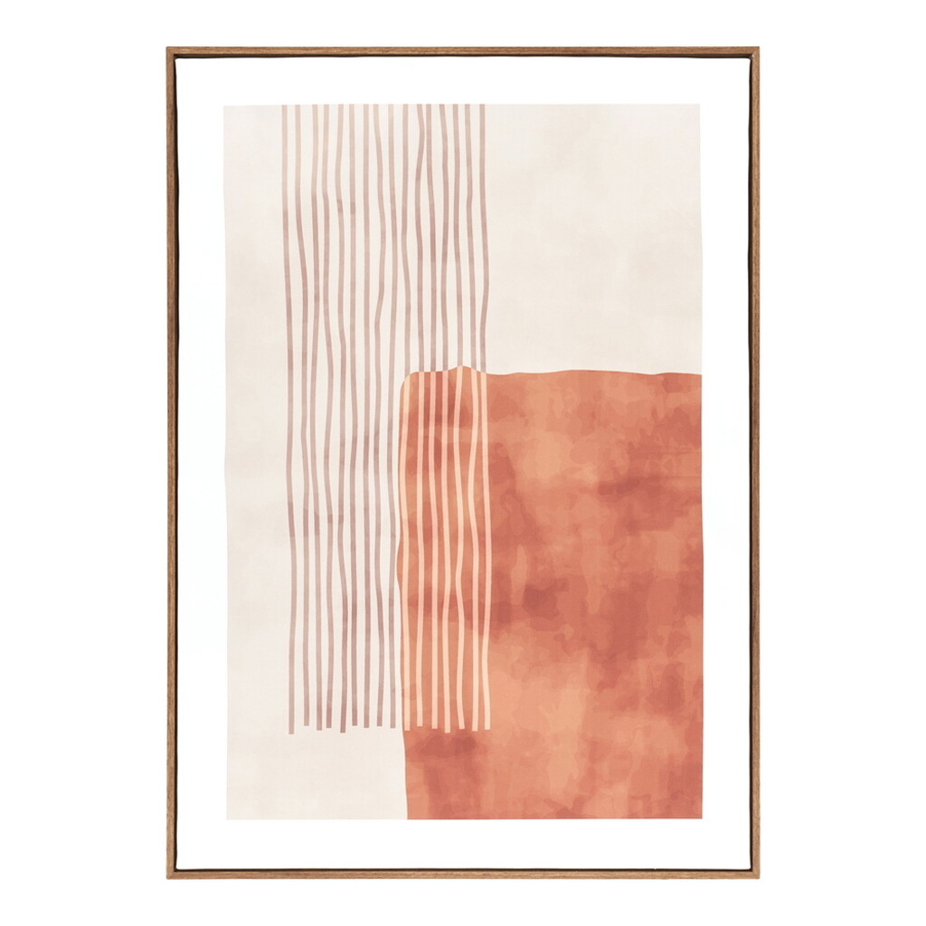 House Nordic Canvas Wandbild Mina Beige/Braun 50x70 cm online kaufen bei SKANDEKO