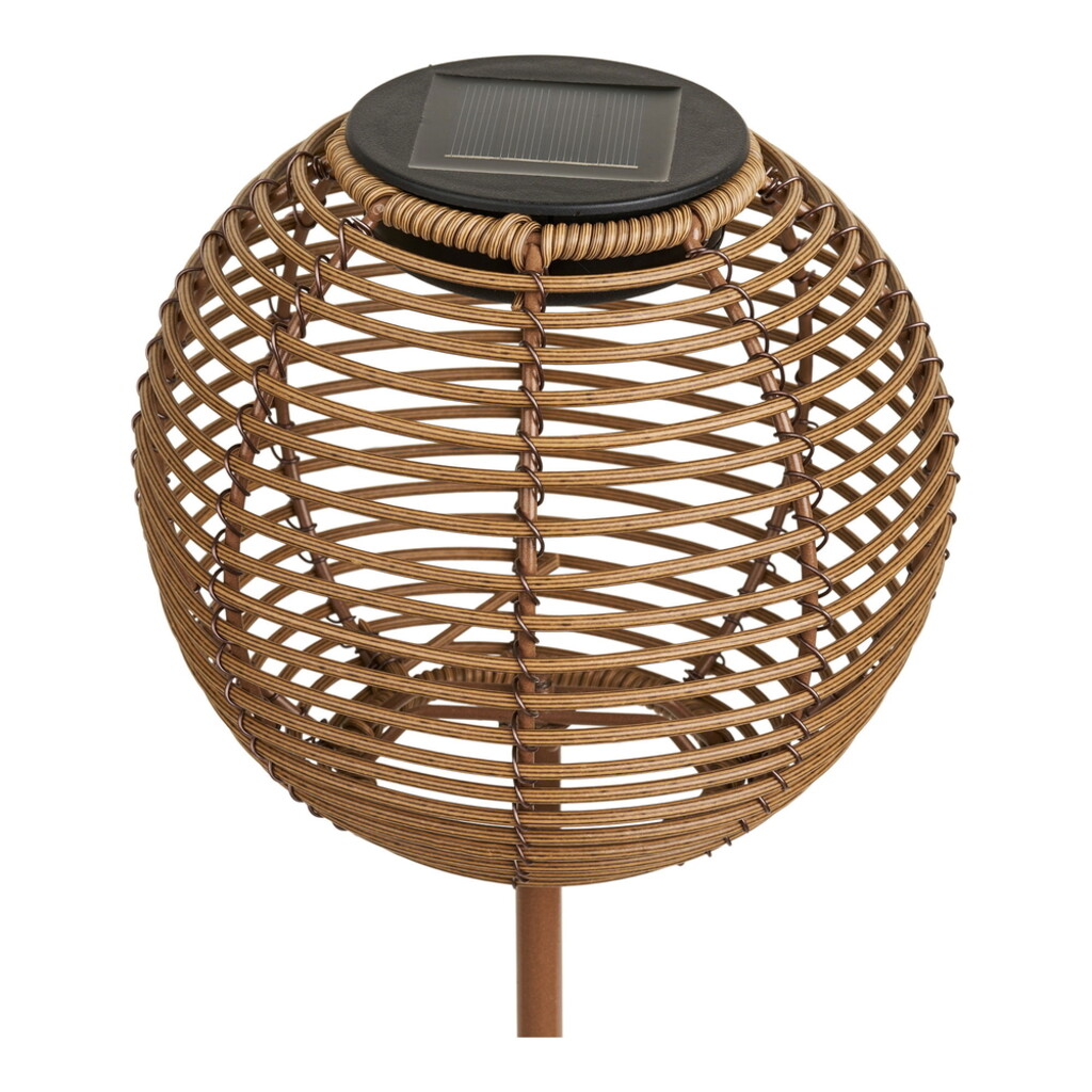 House Nordic Carlisle Solarlampe, Natur