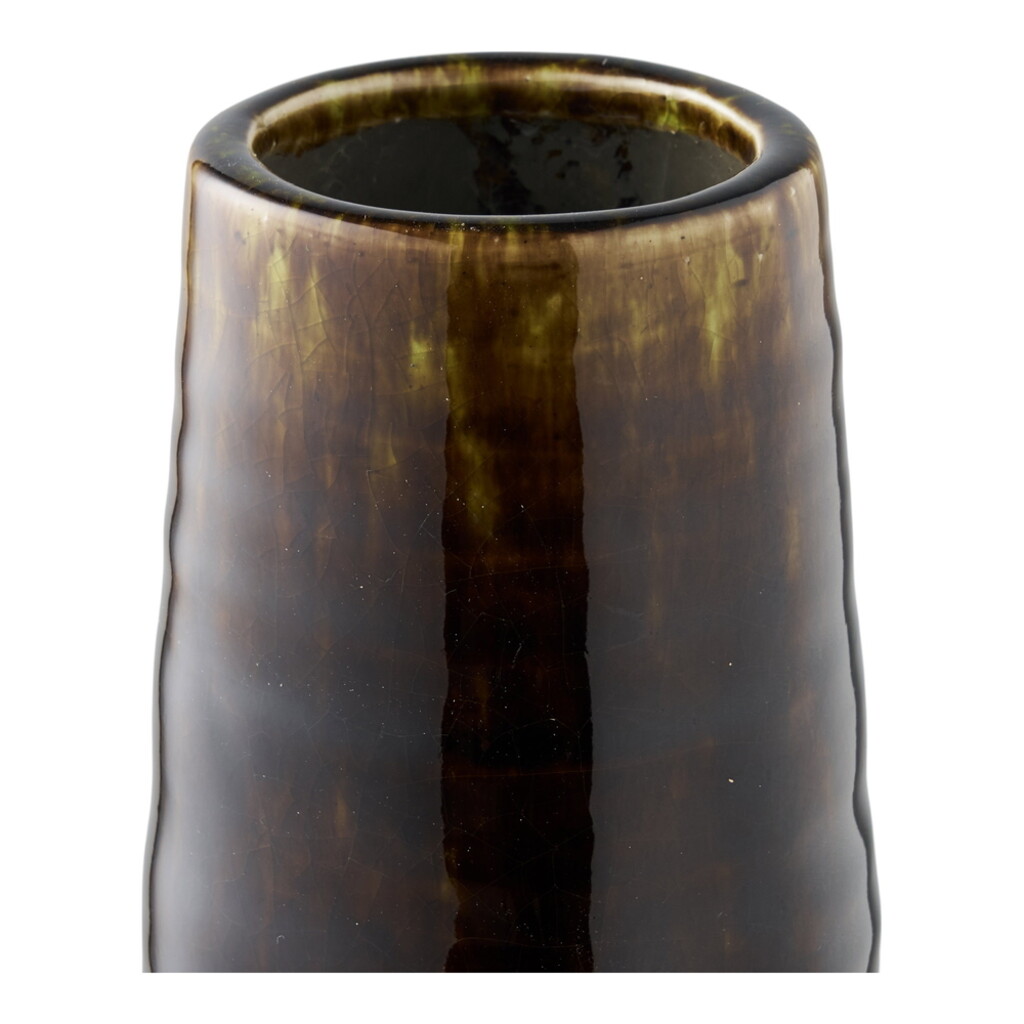 Keramik Vase Braun