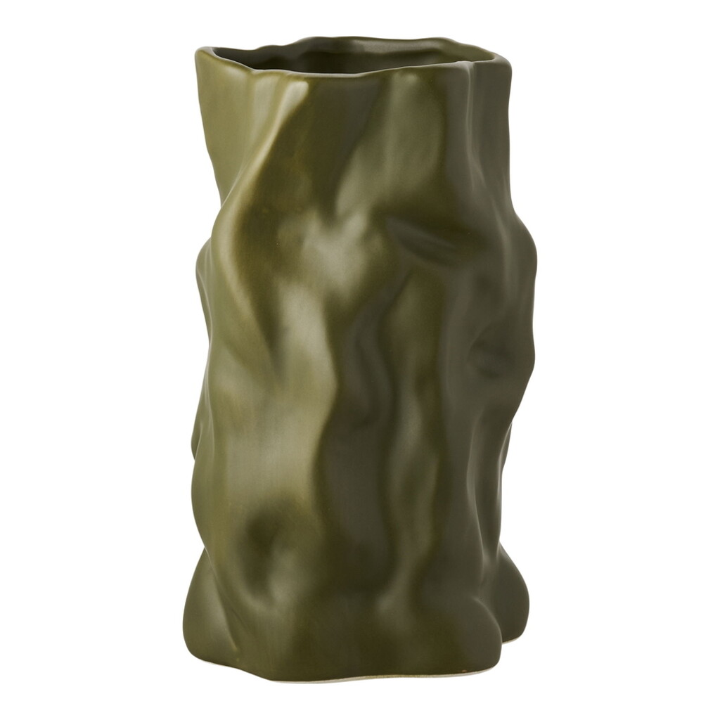 House Nordic Keramik Vase Grün Ø 15 x 25 cm online kaufen bei SKANDEKO