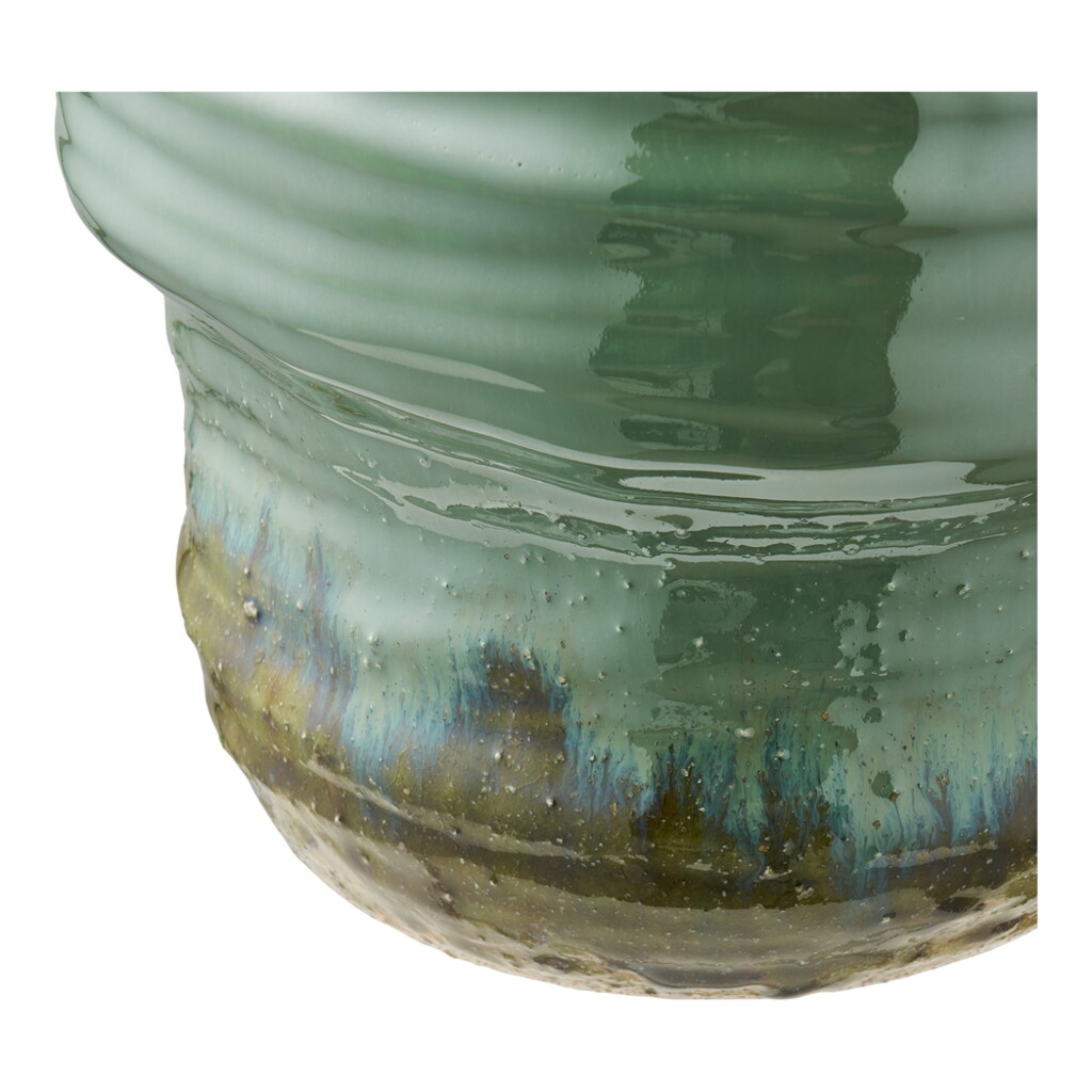 Keramik Vase Grün