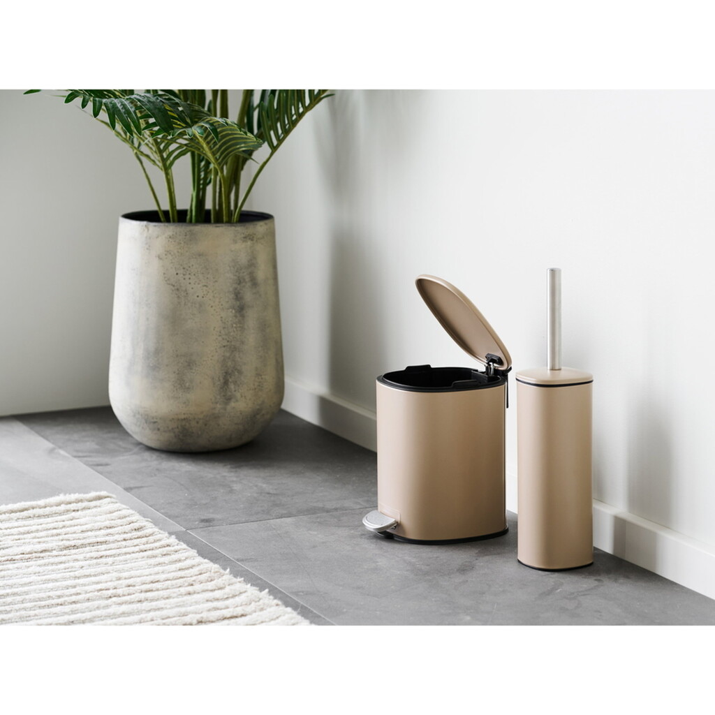 House Nordic Lodi Treteimer 3L Beige mit Soft-Close online kaufen bei SKANDEKO (Ansicht 2)