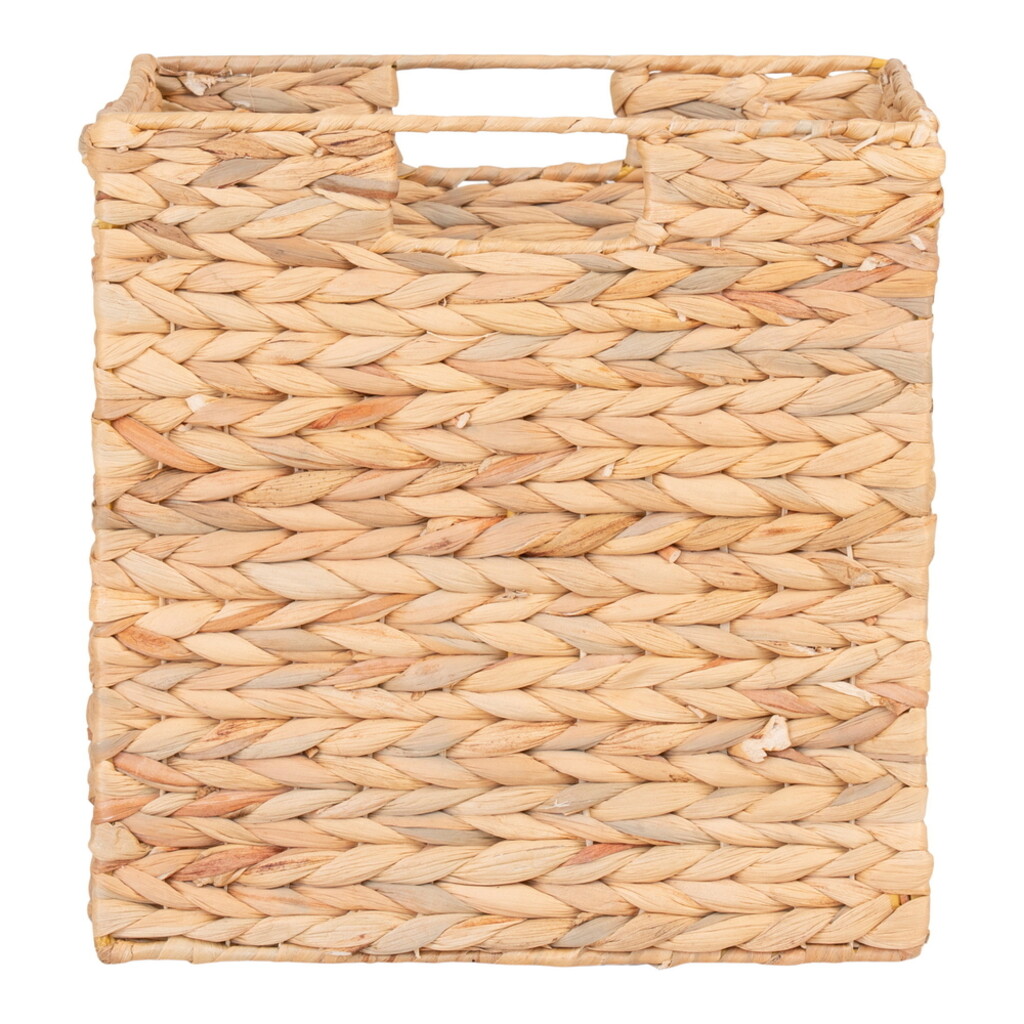 House Nordic Passo Korb 30x30x30 cm | Wasserhyazinthe Faltkorb