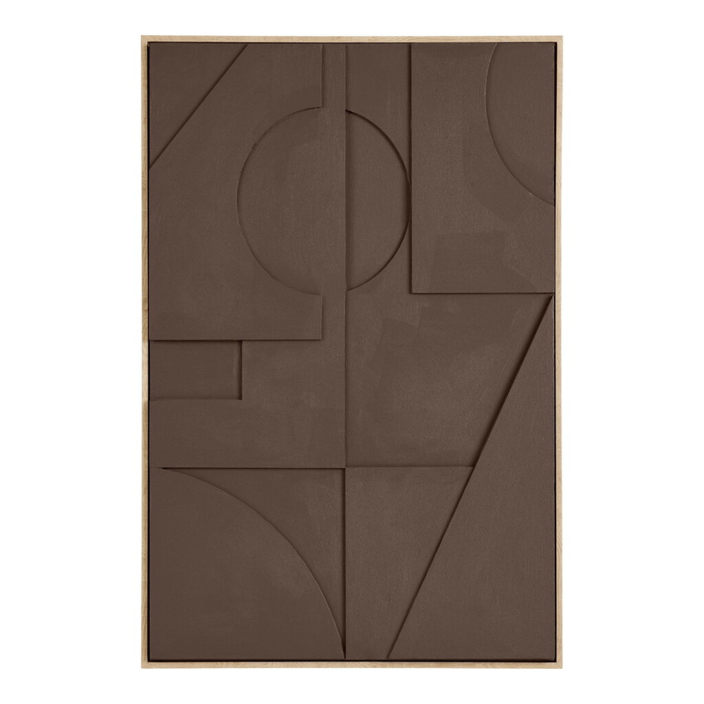 Relief Wanddekoration Isabella 60x90 cm