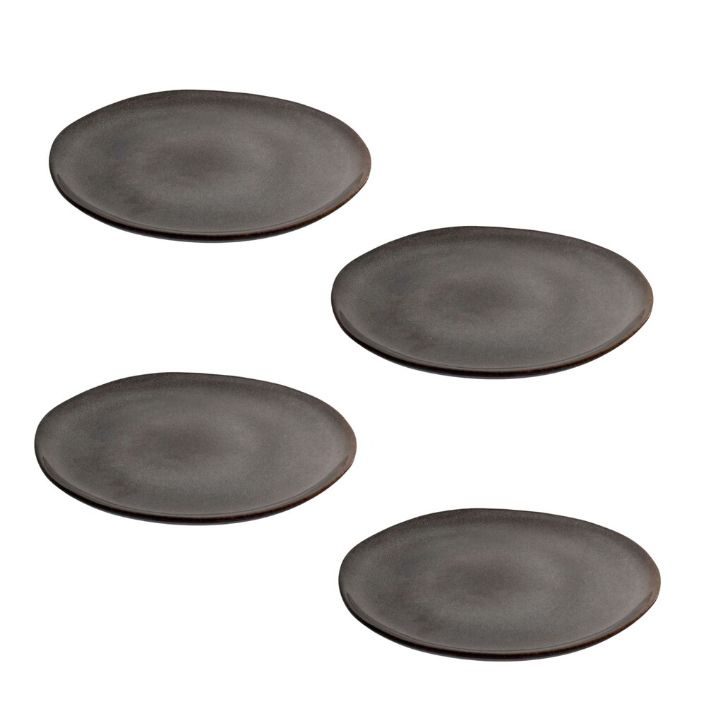 House Nordic Selma Lunch Plate, Desseet Teller 4er Set online kaufen bei SKANDEKO