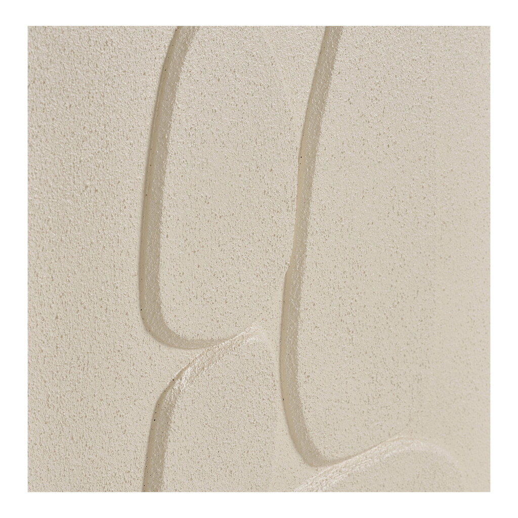 Victoria Relief Wanddekoration Beige 60x120 cm