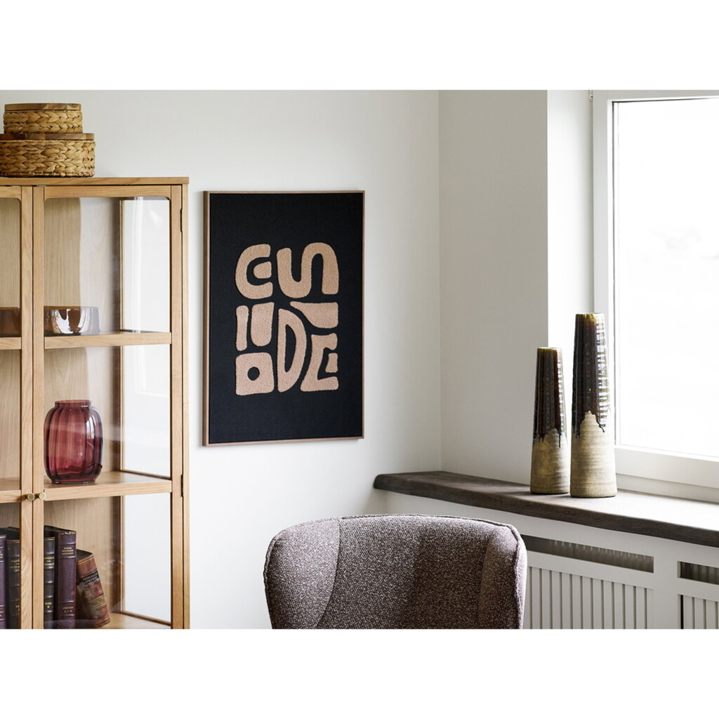 House Nordic Wanddekoration Tine Beige/Schwarz 50x70 cm online kaufen bei SKANDEKO (Ansicht 2)