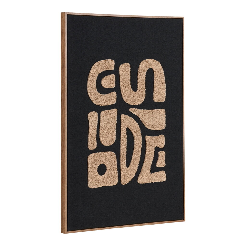 House Nordic Wanddekoration Tine Beige/Schwarz 50x70 cm online kaufen bei SKANDEKO