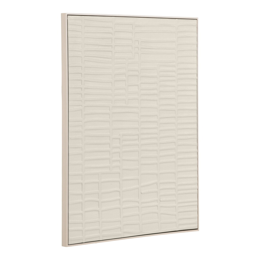 House Nordic Wandrelief Ena Beige 60x80 cm