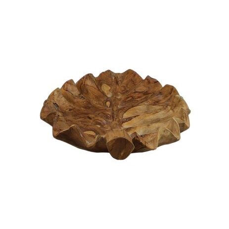 HSM Collection Obstschale Leaf Teakholz online kaufen bei SKANDEKO