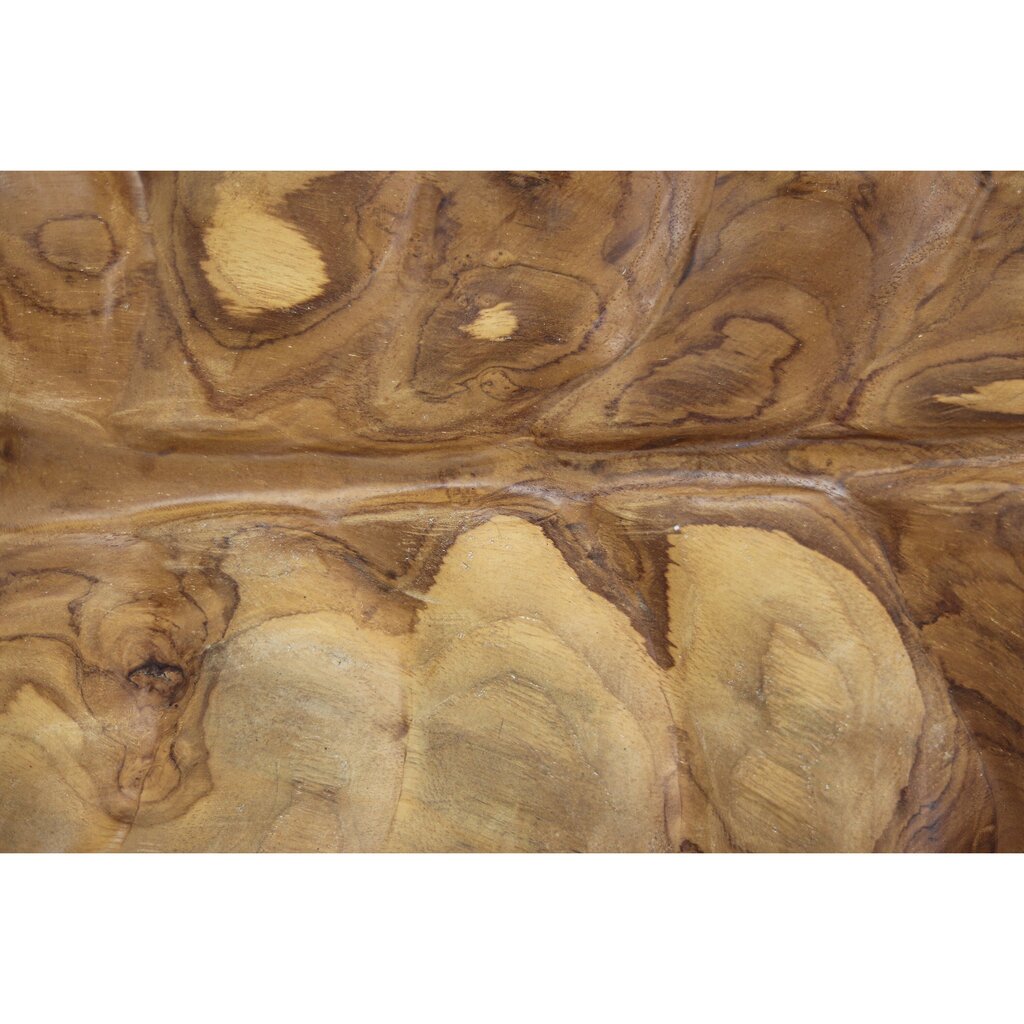 Obstschale Leaf Teakholz