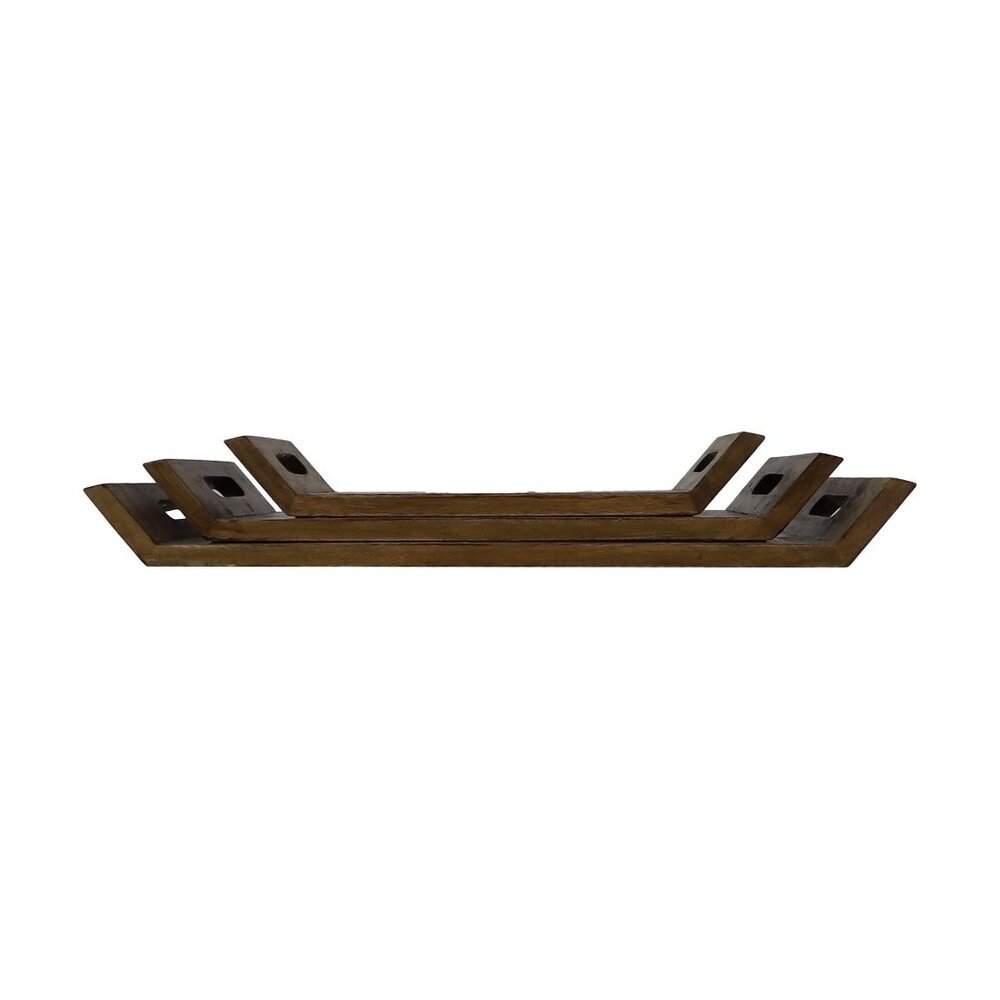 Servierbretter Mangoholz 3er-Set