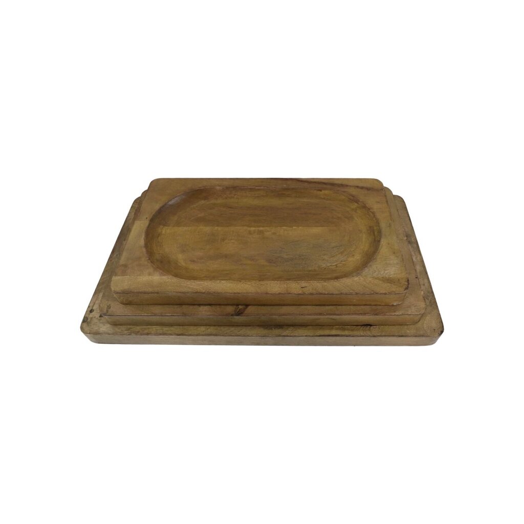 HSM Collection Servierbretter Natural Mangoholz 3er-Set online kaufen bei SKANDEKO (Ansicht 2)