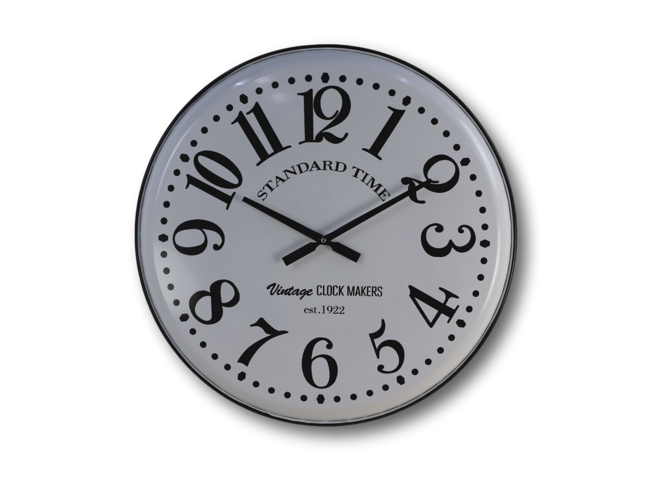 HSM Collection Wanduhr Roman weiß online kaufen bei SKANDEKO