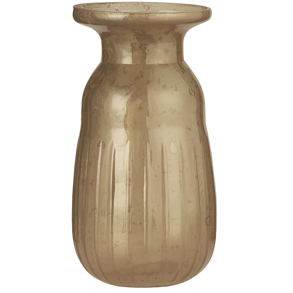 Hyazinthenvase pebbled Glas