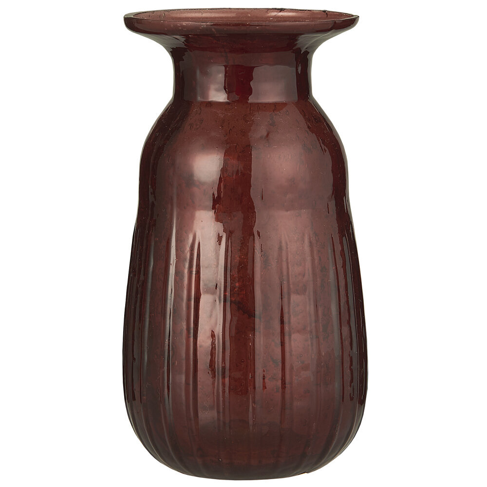 Hyazinthenvase pebbled Glas