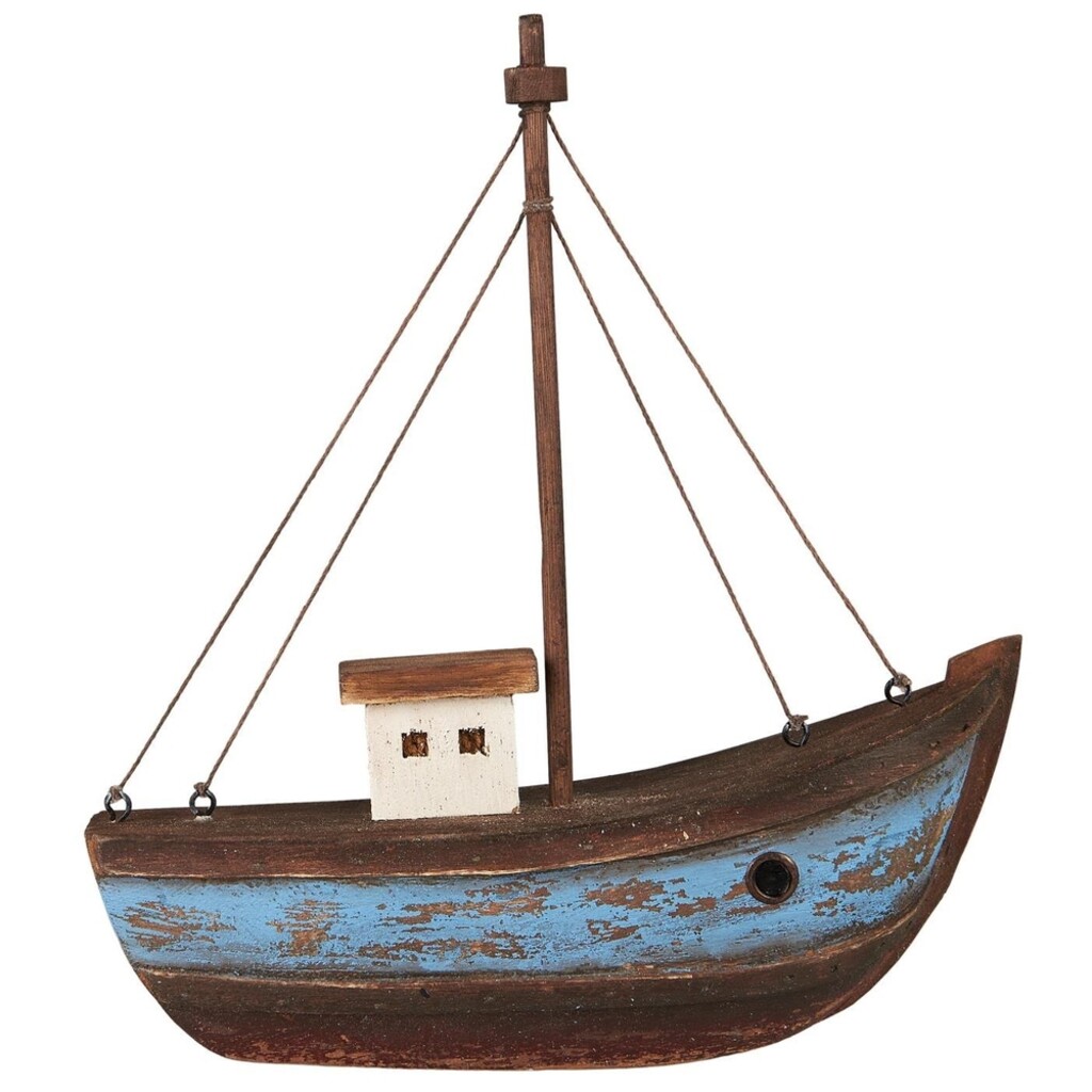 Deko-Schiff aus Holz Nautico