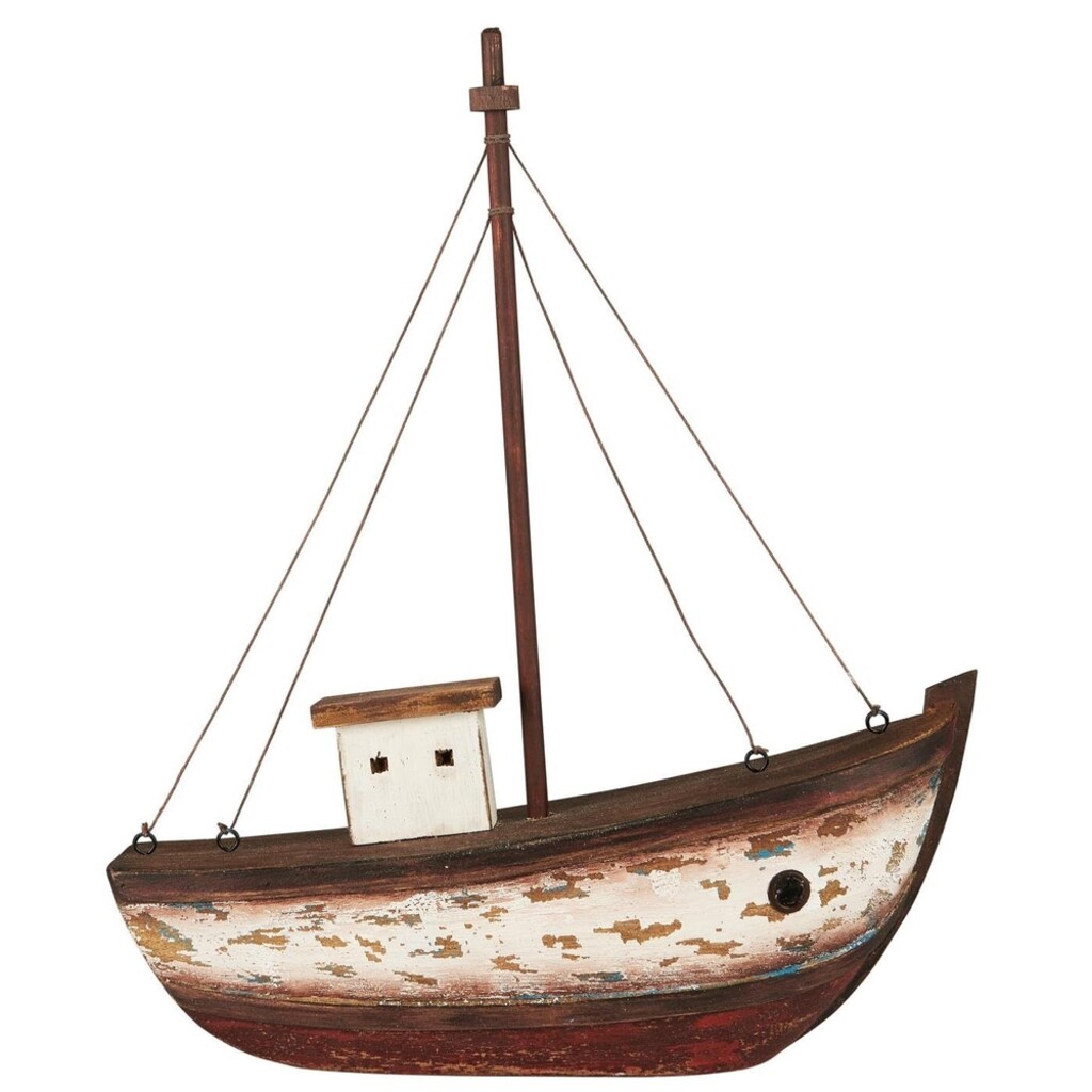 Deko-Schiff aus Holz Nautico