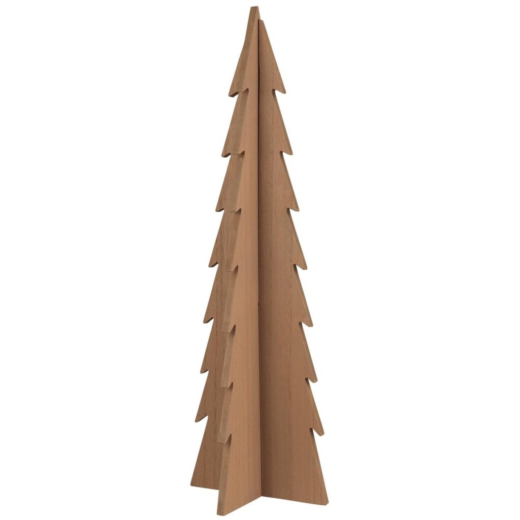 Deko Tannenbaum stehend aus Holz