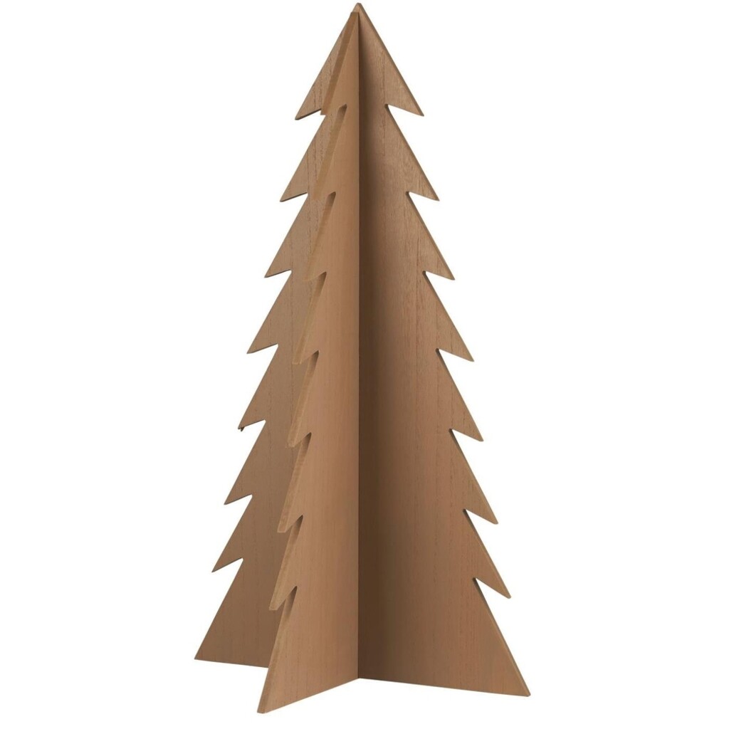 Deko Tannenbaum stehend aus Holz