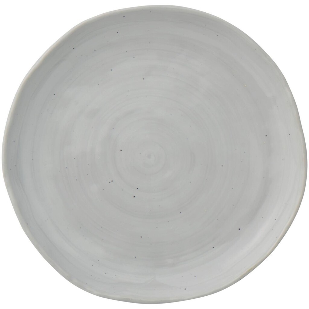 IB Laursen Dessertteller Grey Waves aus Steingut online kaufen bei SKANDEKO
