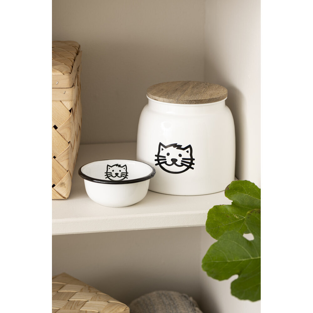 IB Laursen Dose für Katzenfutter mit Holzdeckel online kaufen bei SKANDEKO (Ansicht 2)