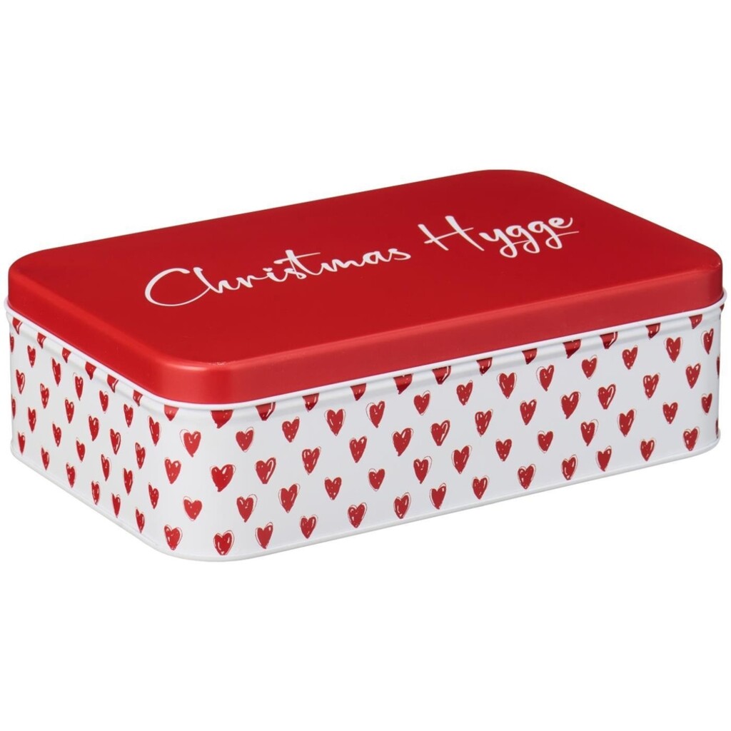 Metalldose My Nostalgic Christmas mit Herzen