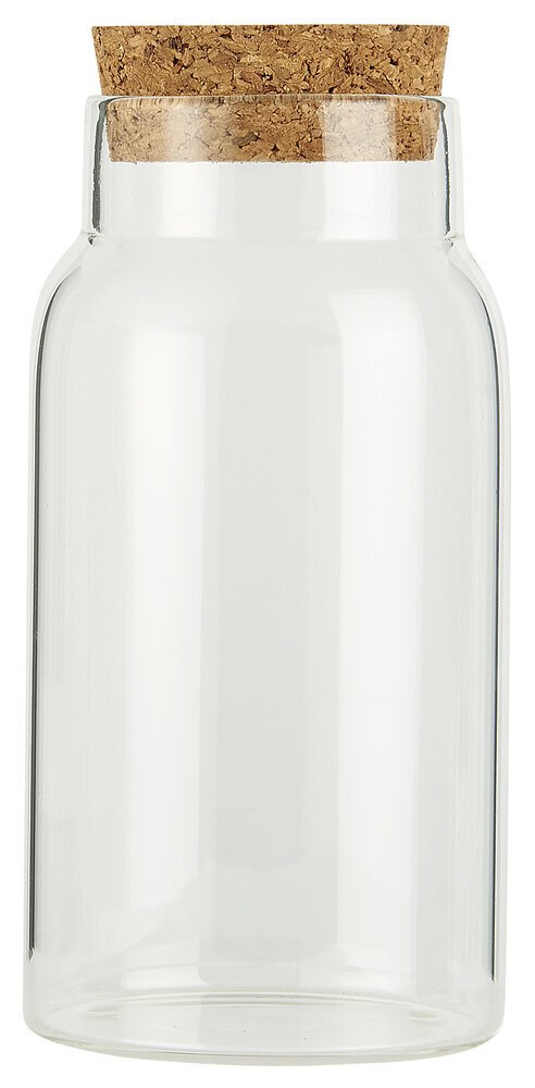 Glas Krug mit Korken