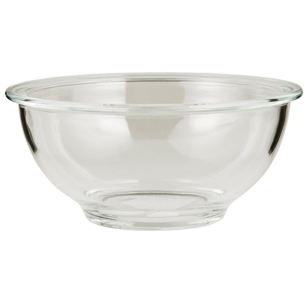 Glasschüssel klar