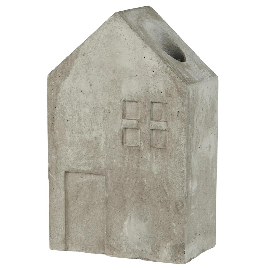 Haus für Stabkerze aus Beton