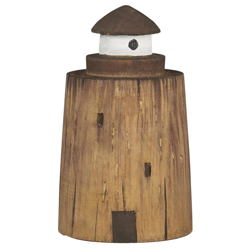 Holz Leuchtturm Deko Nautico