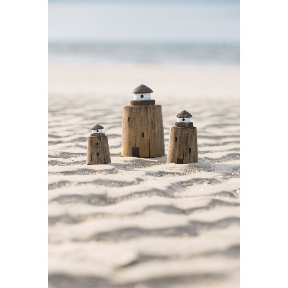 IB Laursen Holz Leuchtturm Deko Nautico online kaufen bei SKANDEKO (Ansicht 2)