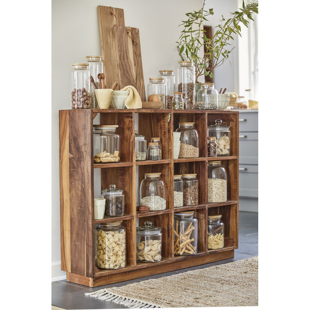 IB Laursen Holz Regal mit 12 Fächern UNIKA online kaufen bei SKANDEKO (Ansicht 2)