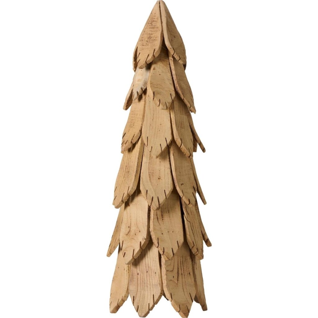Holz Tannenbaum stehend