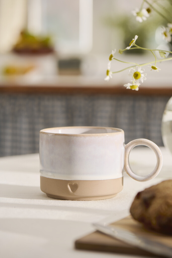 IB Laursen Keramik Tasse mit Henkel Heart online kaufen bei SKANDEKO (Ansicht 2)