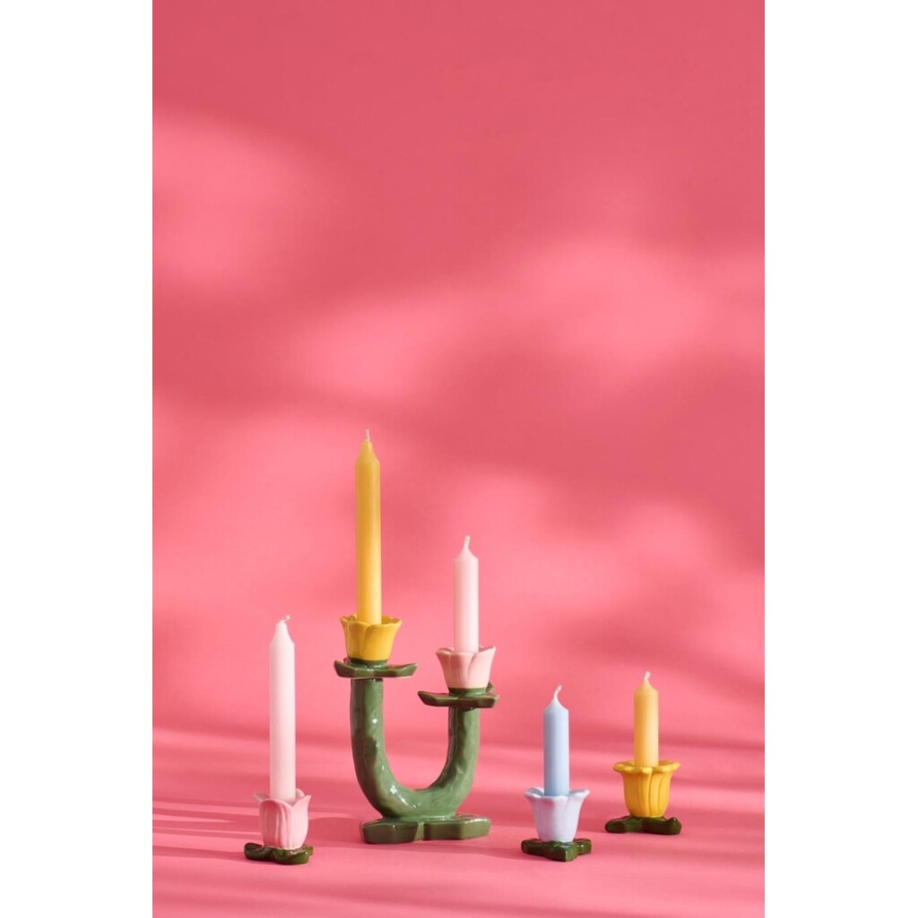 IB Laursen Keramik Kerzenhalter Blumenwiese online kaufen bei SKANDEKO (Ansicht 2)