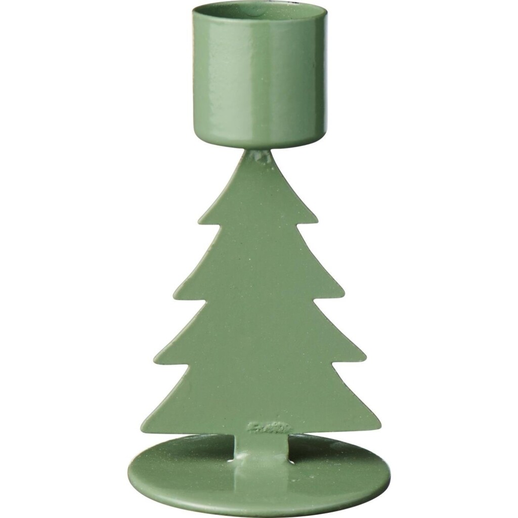 Kerzenhalter für Stabkerzen und Dünne Kerzen Tannenbaum