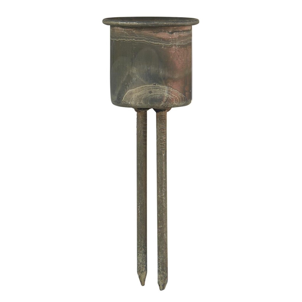 Kerzenhalter mit Spieß für Stabkerze Ø 2,2 cm
