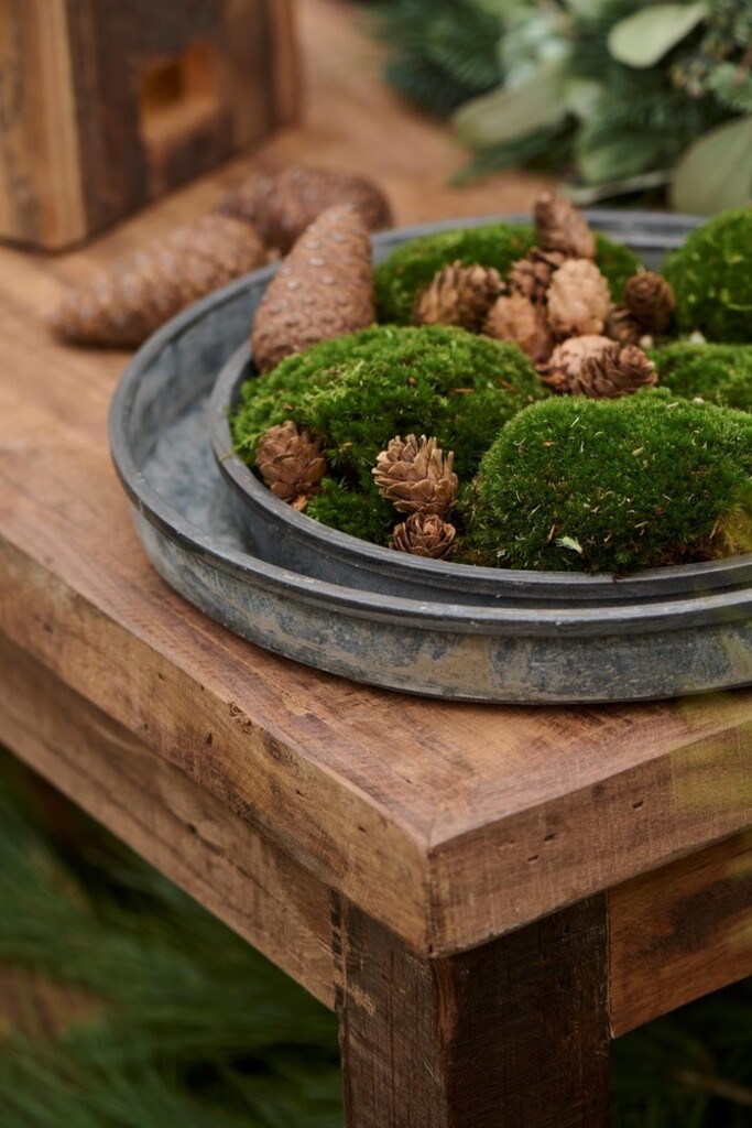 IB Laursen Kerzentablett Pflanztablett Urban Garden - 2er Set