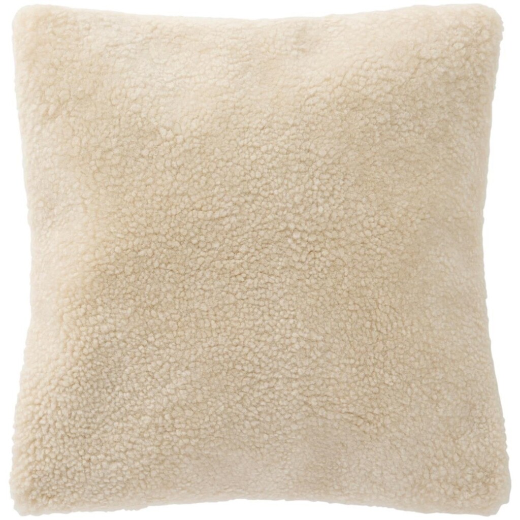 IB Laursen Kissenbezug Lammfell Butter Cream 50x50 cm online kaufen bei SKANDEKO